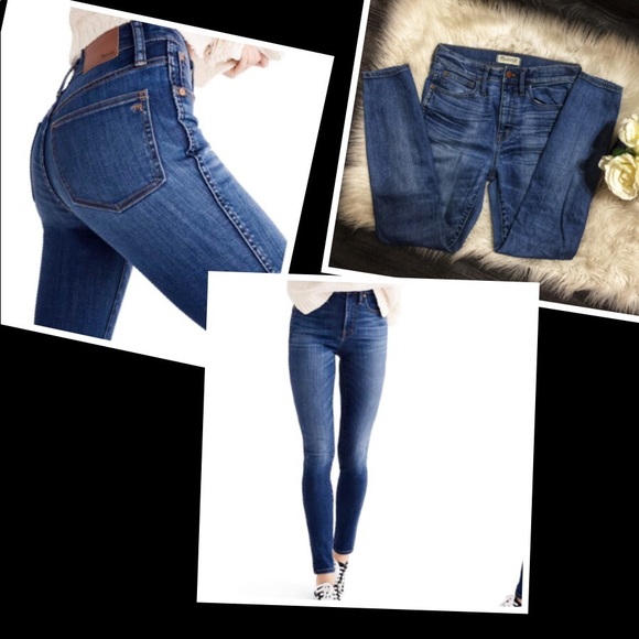 Madewell Denim - Madewell 10” High riser skinny skinny jeans